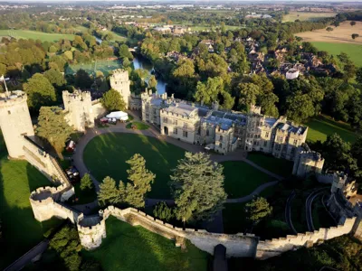 Warick castle lithophane