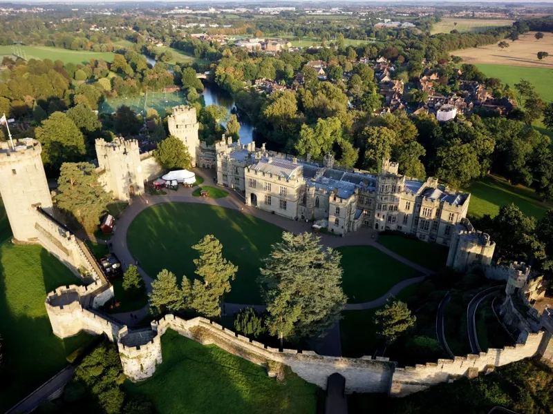 Warick castle lithophane