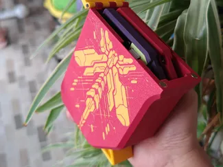 机甲风格键盘便携收纳盒 for Corne