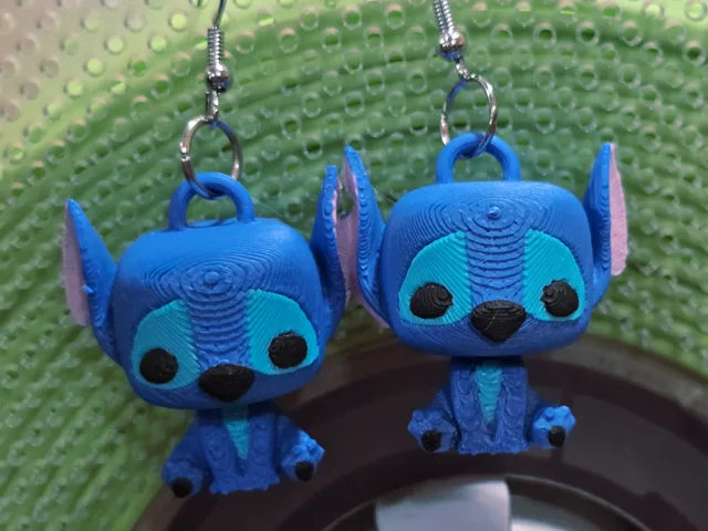 3D Disney Stitch Earrings