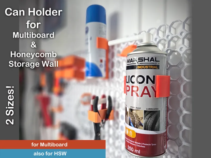 Aerosol /Spraycan Holder for Multiboard & HSW