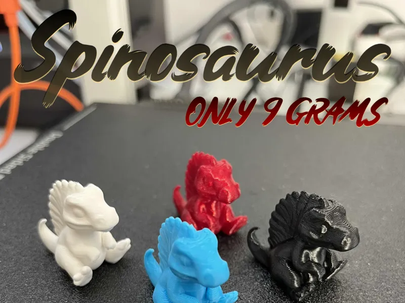 Mini Cute Spinosaurus (KeyChain Option)