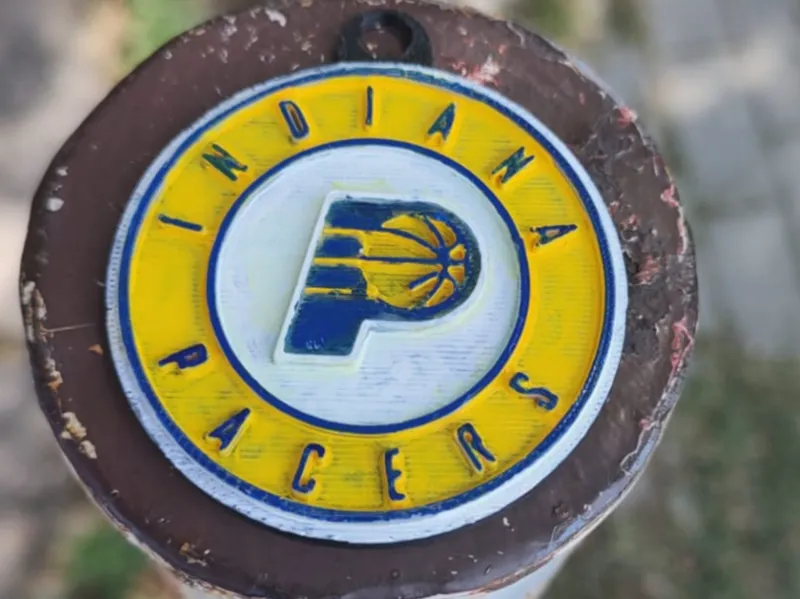 Indiana Pacers keychain
