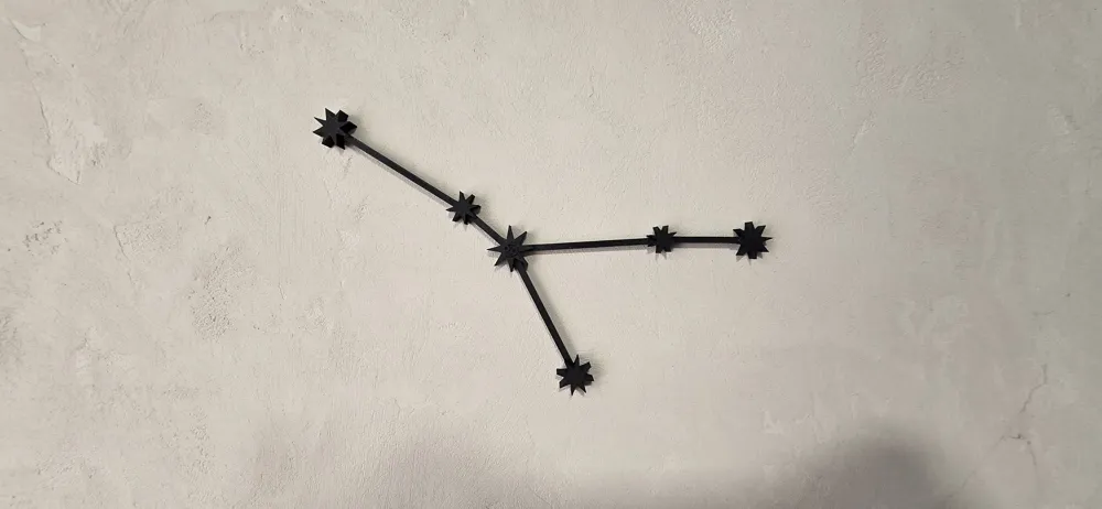 Constellation Cancer (cancer) - Free 3D Print Model - MakerWorld