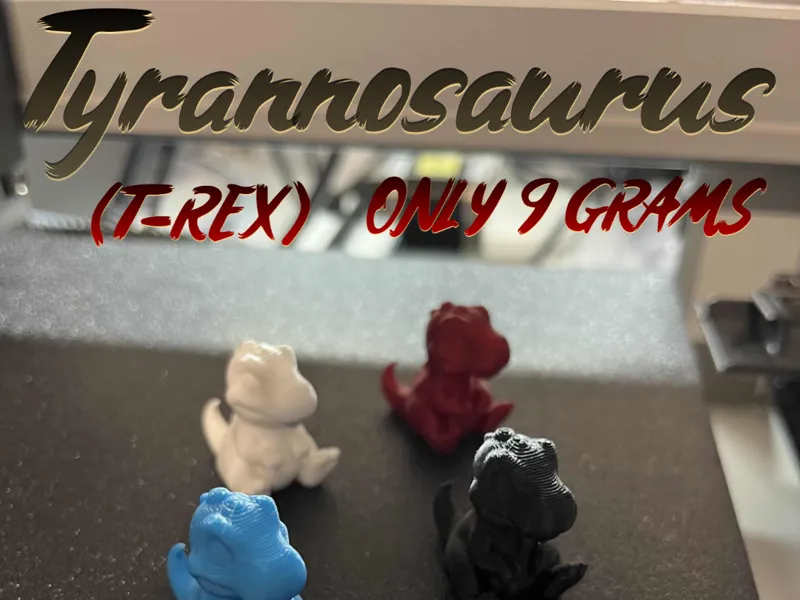 Mini Cute T-Rex (KeyChain Option)