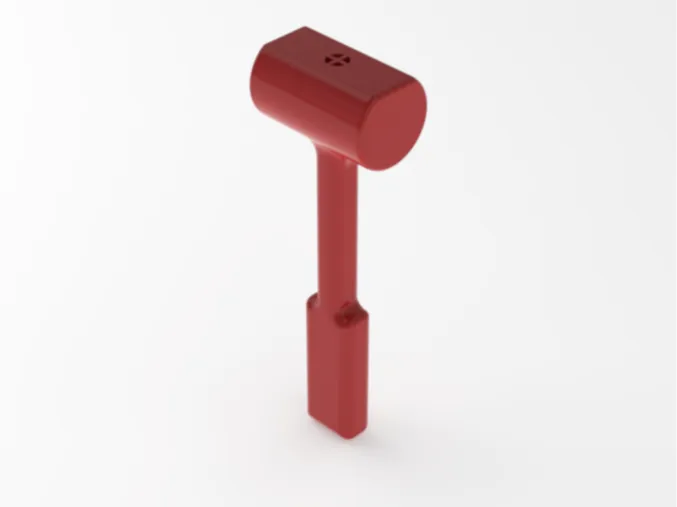 Plastic hammer