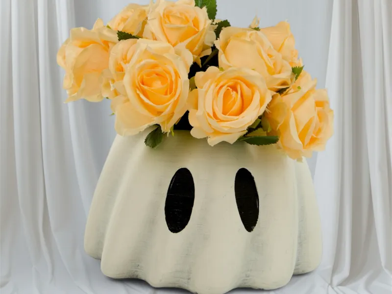 Florero en forma de fantasma