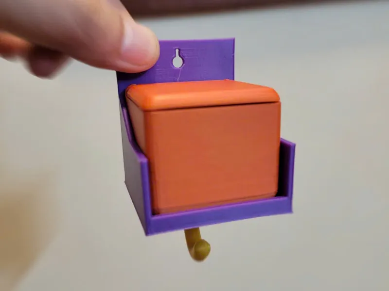 Cat key holder enhanced version with single hanger