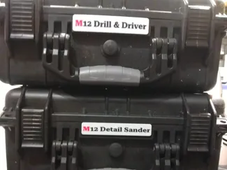 Milwaukee M12 Labels For Storage Cases