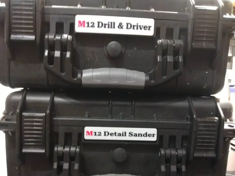 Milwaukee M12 Labels For Storage Cases
