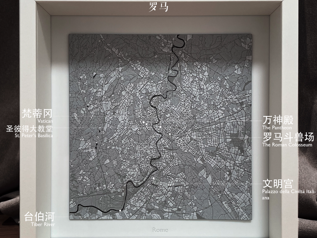 罗马城市肌理 Rome Texture 1/125K