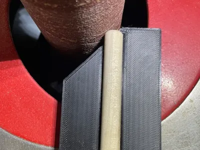 Dowel Chamfer Sanding Jig
