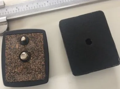 Quick release plates for Hama Traveller