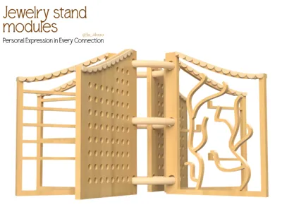 Jewelry stand modules: Personal Expression