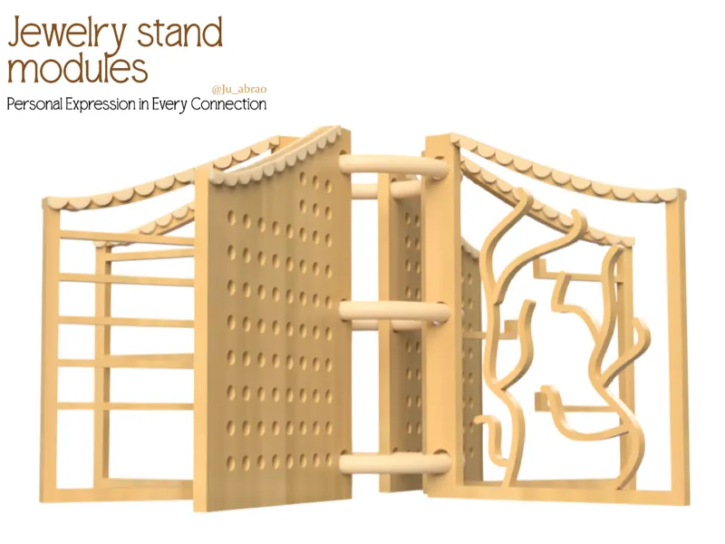 Jewelry stand modules: Personal Expression