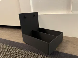 Keychain hook with Storage bins