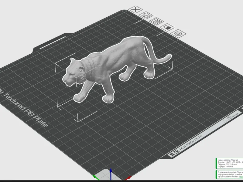 Tiger figure 
