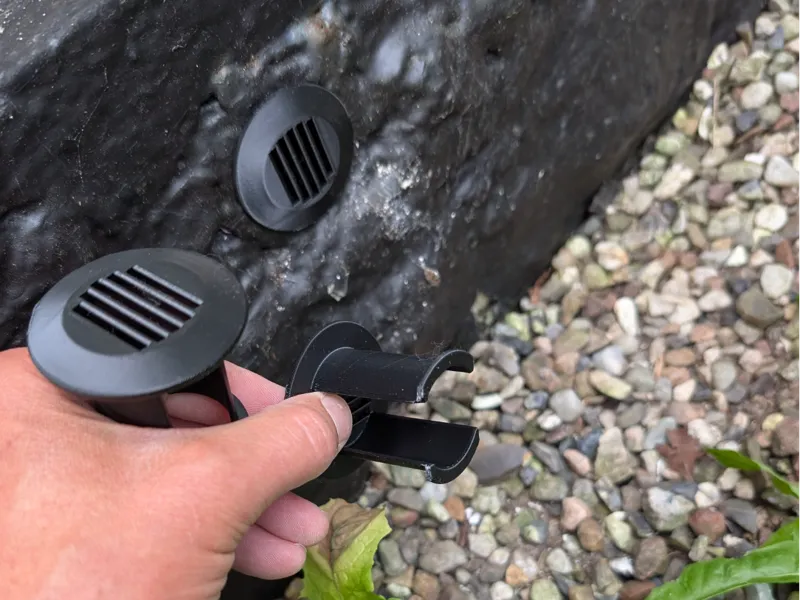 Ventilation grid cover - 32.5mm