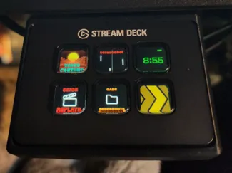 stream deck mini mount for msi gaming monitor