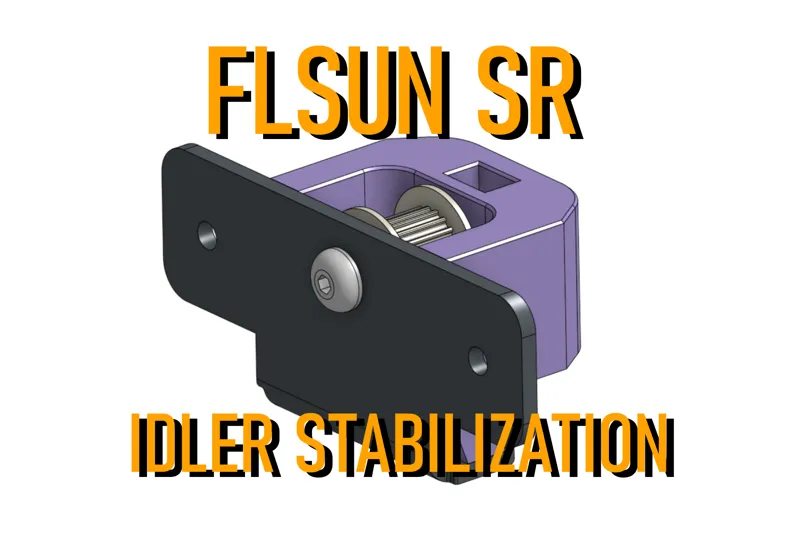 FLSUN SR Pulley Stabilization