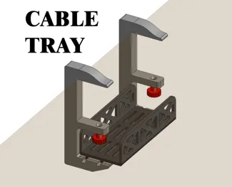 COMPUTER CABLE TRAY (Modular)