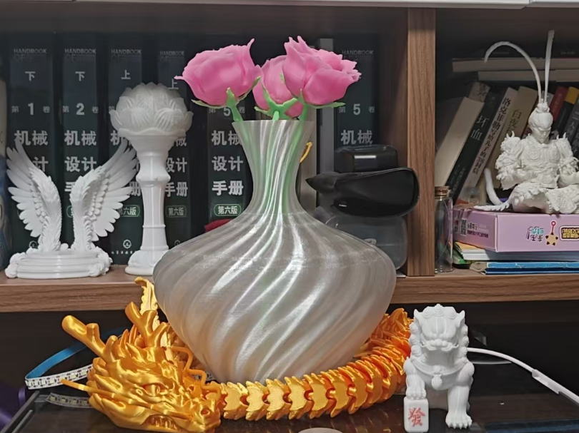 流云大肚花瓶