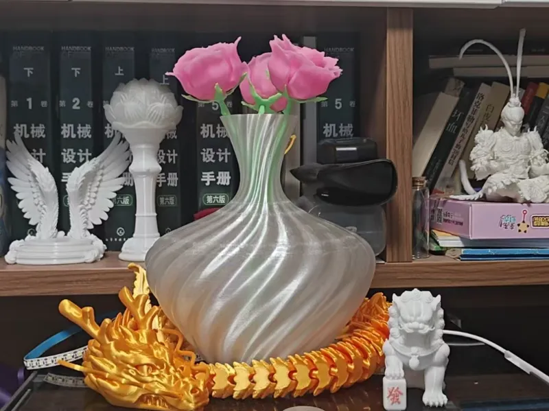 流云大肚花瓶