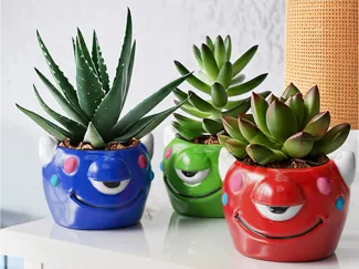 Little Monster Planters – Cyclopean Style