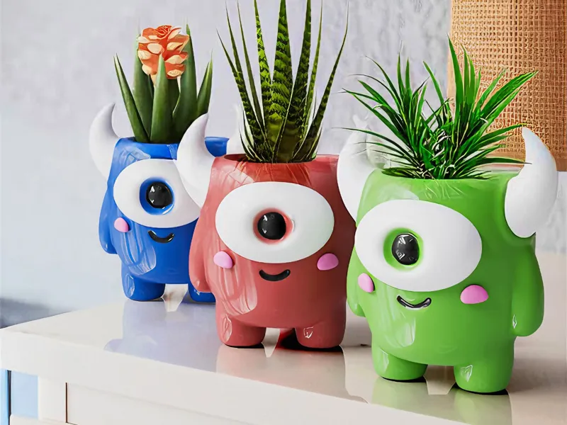 Cute Monster Planter