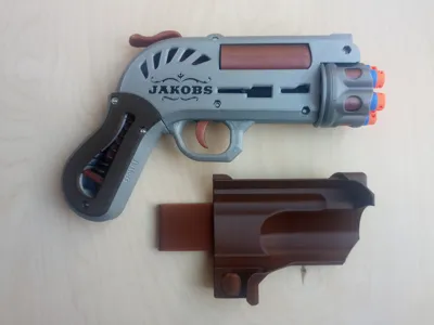 Quick-release holster for Finisher 3 Nerf blaster