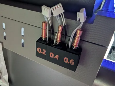 Kobra s1 Hardened Steel Nozzle Skadis Mount