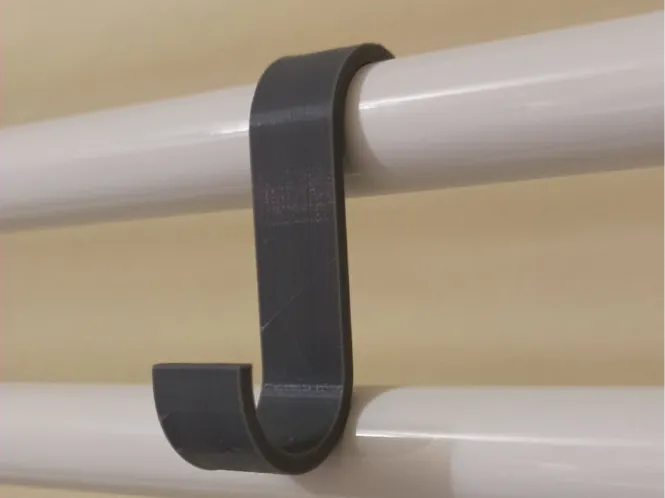 Bathroom radiator hanger