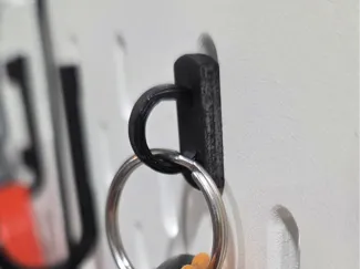 Ring peg for ikea skadis