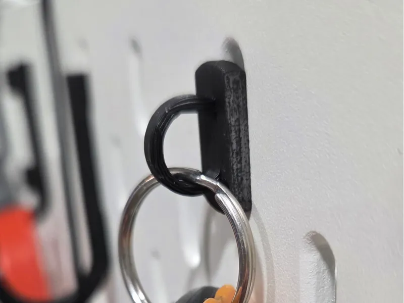 Ring peg for ikea skadis