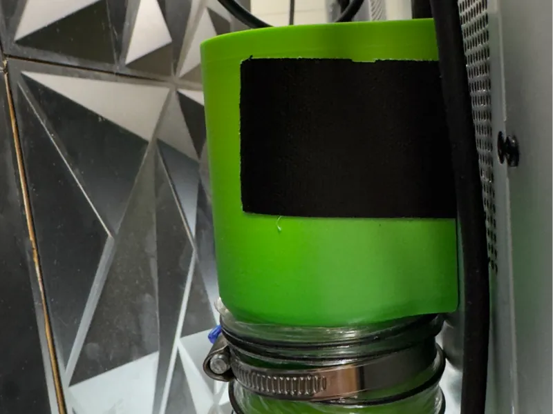 X1C Magnetic Poop Chute for 2.5" Hose