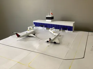 1/400 Scale Airport Terminal
