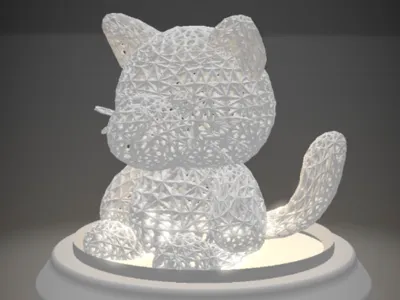 Night light cat-cute lamp for kids or kawaii lover