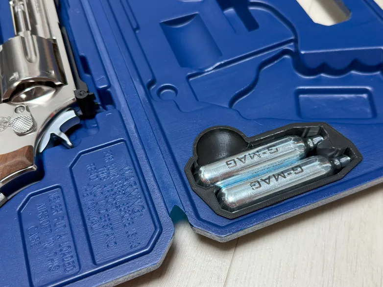 ARES Revolver Model Case CO2 Cartridge Pocket