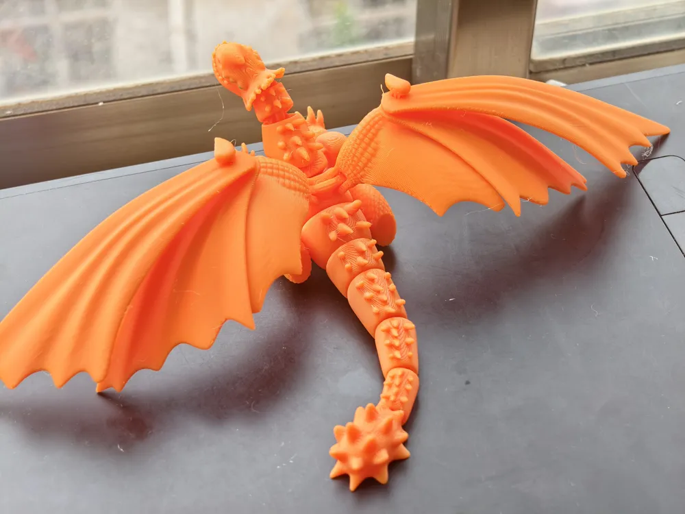 How to Train Your Dragon, Red Death, Red Dragon King, no supports MINI ...