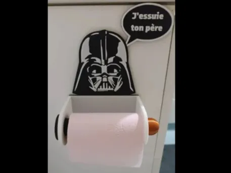 Dark Vador dérouleur de papier toilette