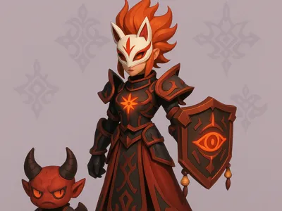 War mage and familiar