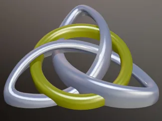 Triquertra Celtic knot