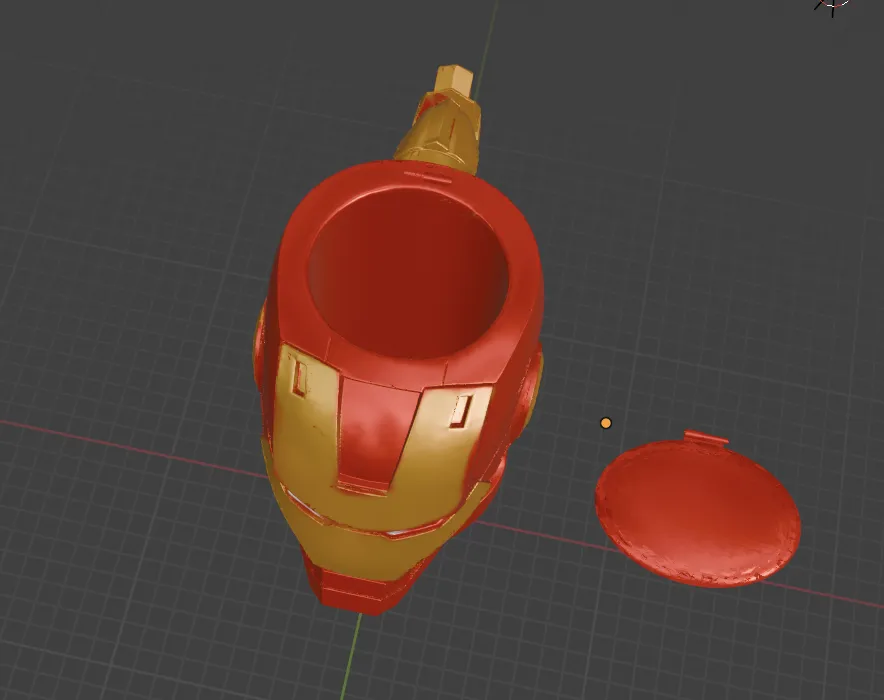 Iron Man themed cup Remixed by Dub_City MakerWorld: Download Free 3D Models
