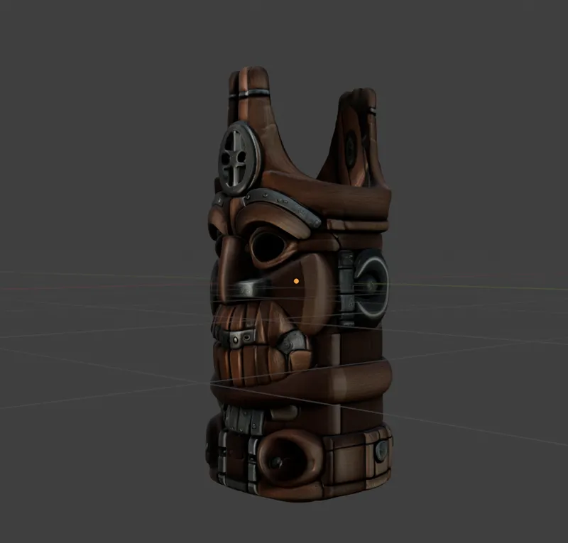 Tiki Cup Holder