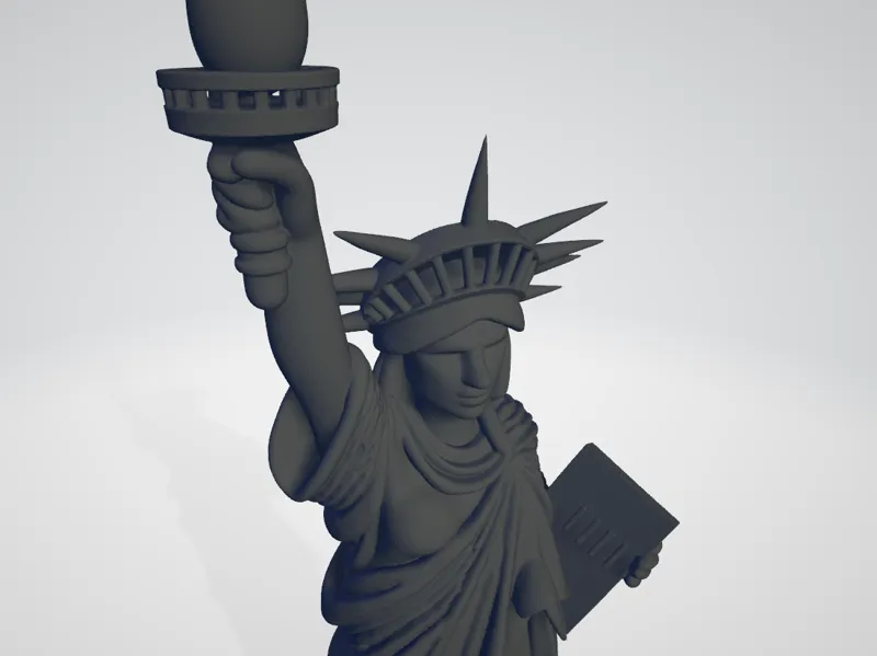 Stylized Statue of Liberty
