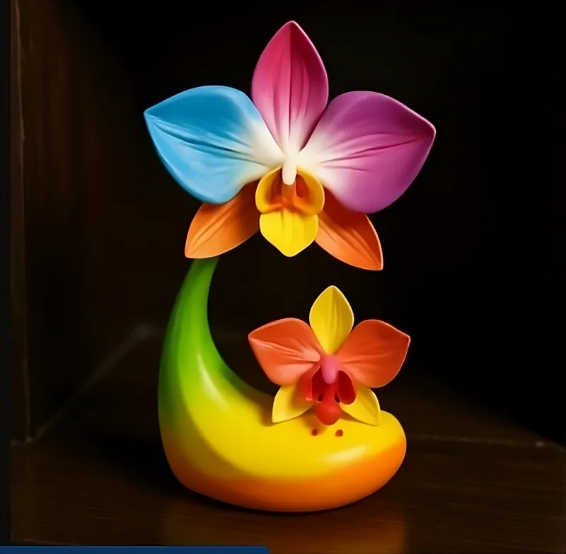 Rainbow Orchid of Doom (With 100% More Fabulous)