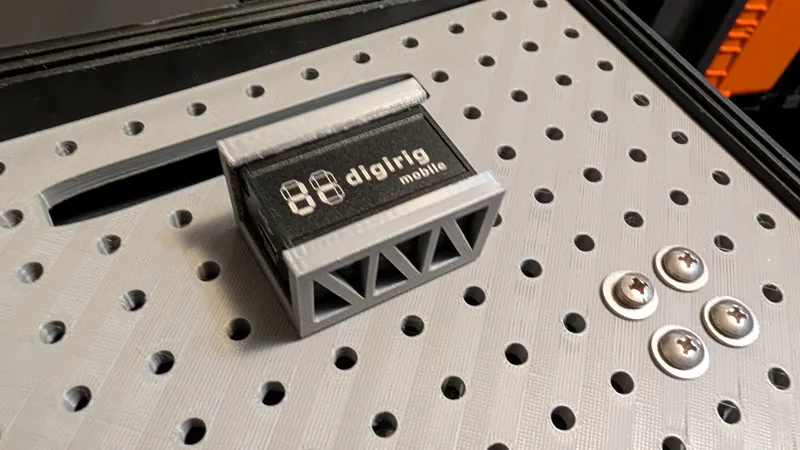 Digirig attachment for Apache 1800 Grill Insert