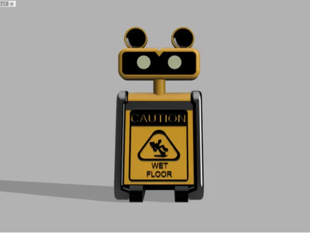 Five Nights At Freddys Wet Floor Bot