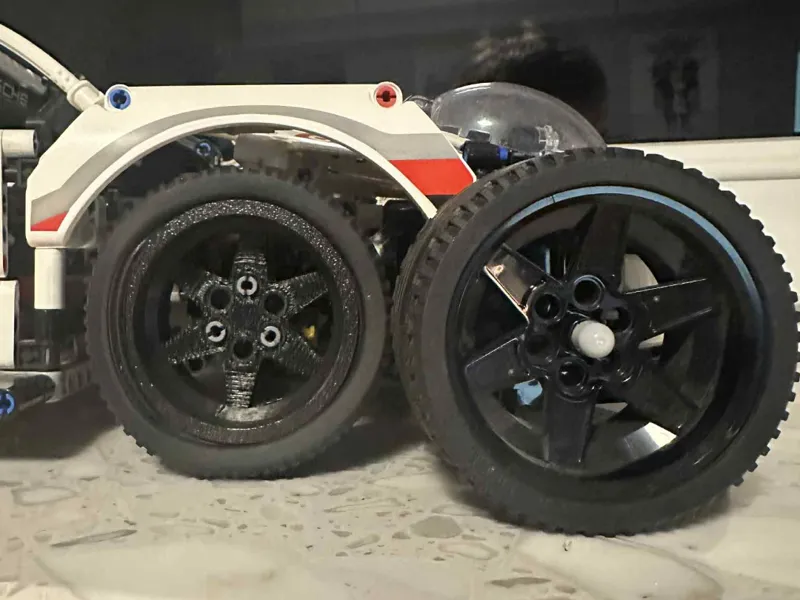 Toy rim car