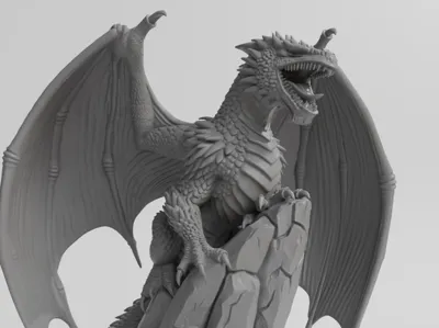 Guardian Dragon of the Stone Peak
